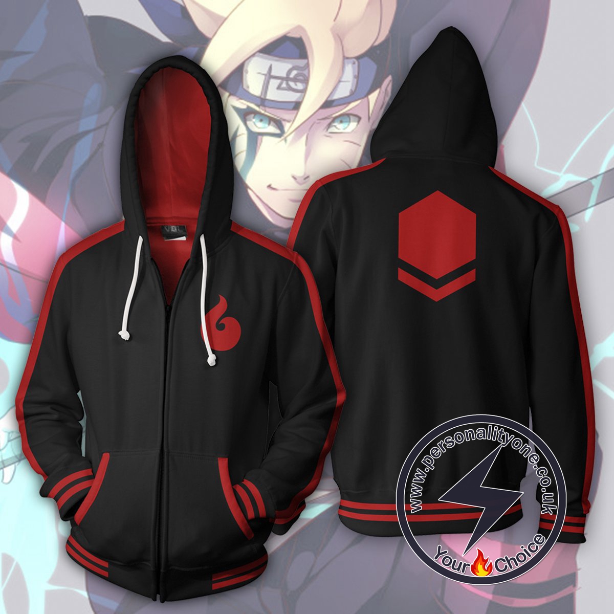 Naruto Hoodie - Boruto Jacket